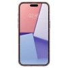 Etui case na iPhone 15 Pro Max Liquid Crystal Glitter - różowo przezroczyste
