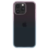 Etui case na iPhone 15 Pro Liquid Crystal - różowo niebieskie