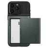 Etui case na iPhone 15 Pro Slim Armor CS - ciemnozielone