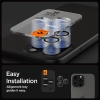 Osłona aparatu na iPhone 14 Pro / Pro Max / 15 Pro / Pro Max tytan naturalny - 2 szt.