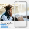 Etui case na Samsung Galaxy S24+ Ultra Hybrid - przezroczyste