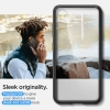 Etui case na Samsung Galaxy S24+ Ultra Hybrid - czarny mat