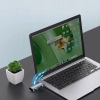 Czytnik kart pamięci SD / micro SD ze złączami USB-C / USB-A - szary