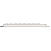 Listwa antyprzepięciowa Super-Solid 8 gniazd 2.5m 13.500A - srebrna
