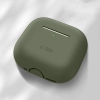 Etui ochronne silikonowe na słuchawki Apple AirPods 4 - oliwkowe