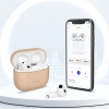 Etui ochronne silikonowe na słuchawki Apple AirPods 4 - oliwkowe