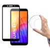 Szkło hartowane folia szklana z ramką na Huawei Y5p Full Cover Flexi Nano - czarne