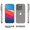 Żelowy pokrowiec etui do iPhone 14 Pro Ultra Clear 0.5mm - przezroczysty