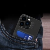 Etui pokrowiec portfel na kartę z podstawką na Samsung Galaxy S23 Leather Stand Case - czarne