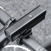 Lampka rowerowa przednia 1000 lm z kablem USB-C - USB-A - czarna