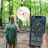 Pasek bransoletka na lokalizator Apple AirTag dla dzieci - niebieska