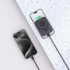 Powerbank 10000mAh MagSafe USB-C 15W z kablem USB-C - czarny