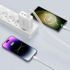 Ładowarka sieciowa GaN 3x USB-C PD USB-A QC 100W - biała