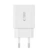 Ładowarka sieciowa 2x USB-C PD 35W - biała