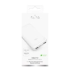 Powerbank 10000mAh USB-A USB-C 12W - biały