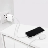 Ładowarka sieciowa USB-A USB-C PD 25W - biała