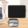 Torba etui pokrowiec na laptopa 15-16'' + etui na akcesoria - czarna