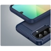 Etui silikonowe na Samsung Galaxy A26 Carbon Case - niebieskie