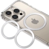 Pierścień blaszka magnetyczna MagSafe do etui smartfona - srebrny