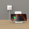 Ładowarka bezprzewodowa do smartfona w formie stojaka 15W - biała
