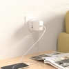 Przejściówka adapter podróżny UK/US/AU/FI/CN-1/CN-2 do EU - biały