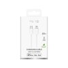 Kabel przewód USB-C - iPhone Lightning TPE 20W 2m - biały