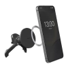 Uchwyt samochodowy magnetyczny do smartfona na kratkę regulowany MagSafe - czarny
