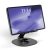 Podstawka aluminiowa składana na telefon tablet - ciemnoszara
