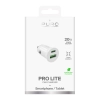 Ładowarka samochodowa USB-A USB-C Power Delivery 20W - biała
