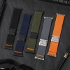 Pasek Apple Watch 44 / 45 / 46 / 49 mm Nylon Clasp - pomarańczowy