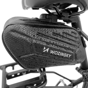 Torba rowerowa pod siodełko wodoodporna 1.5 l czarna