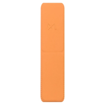 Uchwyt podstawka na telefon Grip Stand samoprzylepny pomarańczowy