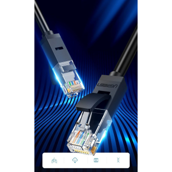 Patchcord kabel przewód sieciowy Ethernet RJ45 Cat 6 UTP 1000Mbps 10m