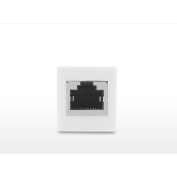 Złączka łącznik kabli sieciowych skrętki RJ45 biały