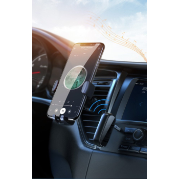 Odbiornik dźwięku do słuchawek Bluetooth 5.0 audio AUX aptX, aptX LL mini jack czarny