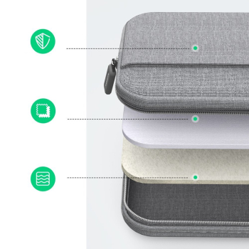 Torba na laptopa 13'' szary
