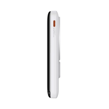 Powerbank z bezprzewodowym ładowaniem MagSafe 10000mAh 20W kabel USB-C 0.5m biały
