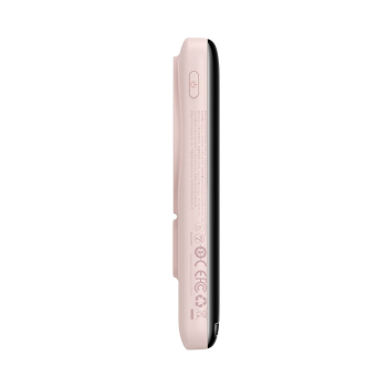 Powerbank z bezprzewodowym ładowaniem MagSafe 10000mAh 20W kabel USB-C 0.5m różowy