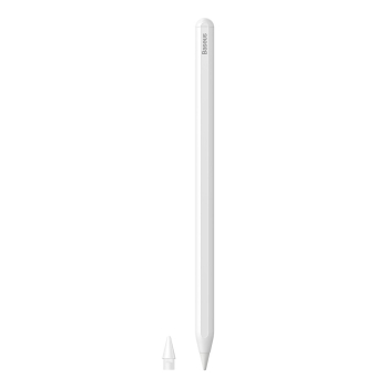 Rysik z bezprzewodowym ładowaniem do iPad biały + wymienna końcówka