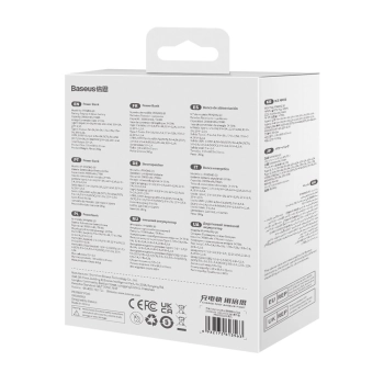 Powerbank z wyświetlaczem 20000mAh 30W 2xUSB 1xUSB-C Quick Charge SCP VOOC czarny