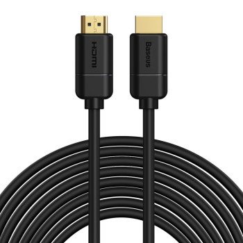 Kabel przewód HDMI 2.0 4K 30Hz 3D HDR 18Gbps 8m - czarny