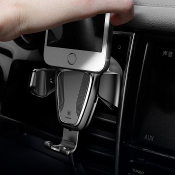 Grawitacyjny uchwyt samochodowy na kratkę nawiew 4-6'' Gravity Car Mount czarny