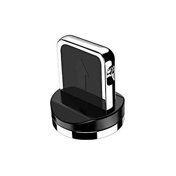Wtyczka końcówka do kabla magnetycznego Iphone Lightning srebrny
