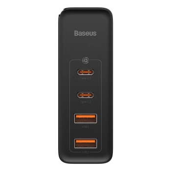 Szybka ładowarka sieciowa GaN2 Pro USB USB-C QC PD 100W czarny
