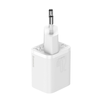 Super Si 1C szybka ładowarka do telefonu USB-C 20W PD biały
