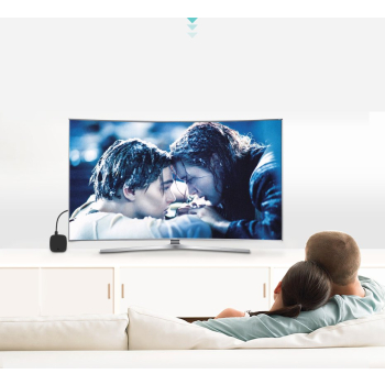 Kabel przewód przejściówka HDMI - DVI 4K 60Hz 30AWG 1m czarny