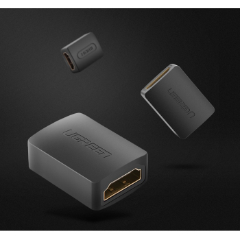 Adapter łącznik złączka kabla przewodu HDMI czarny