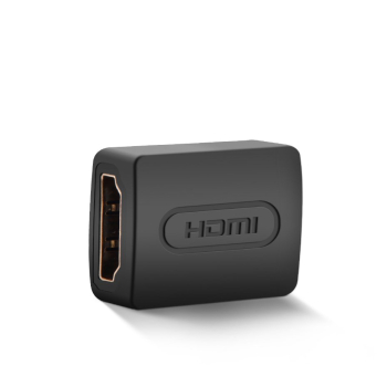 Adapter łącznik złączka kabla przewodu HDMI czarny
