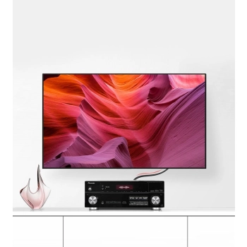 Kabel przewód stereo audio video 2 RCA 2x Cinch 5m szary