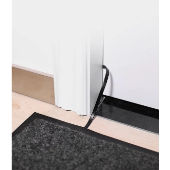 Płaski patchcord kabel przewód sieciowy UTP RJ45 Cat 6 1000Mbps 2m czarny